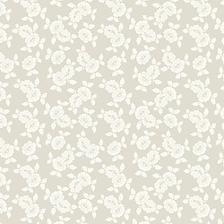 Beige - Dotted Floral